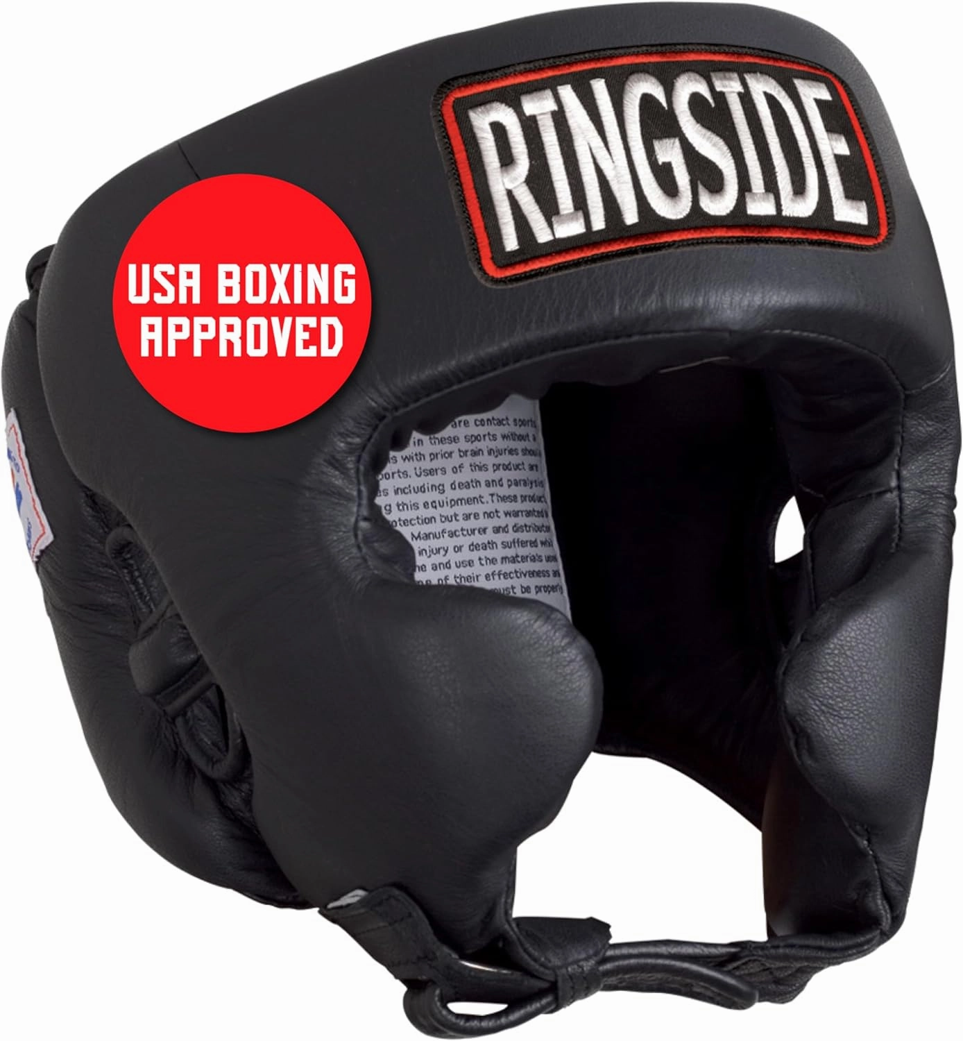 Ringside Competition Boxing Muay Thai MMA Sparring Head Protection Headgear with Cheeks