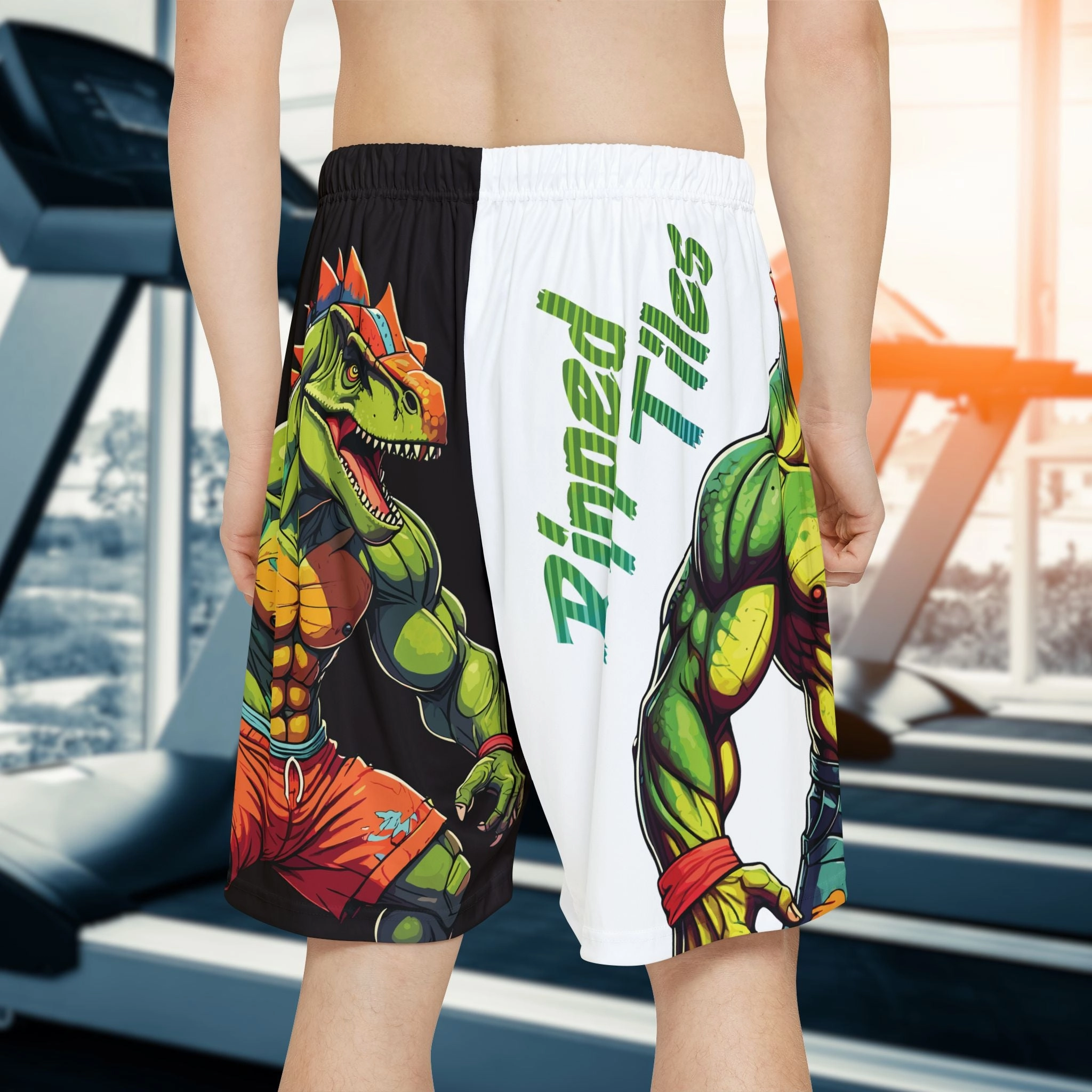 Ripped Tiles Gym Shorts