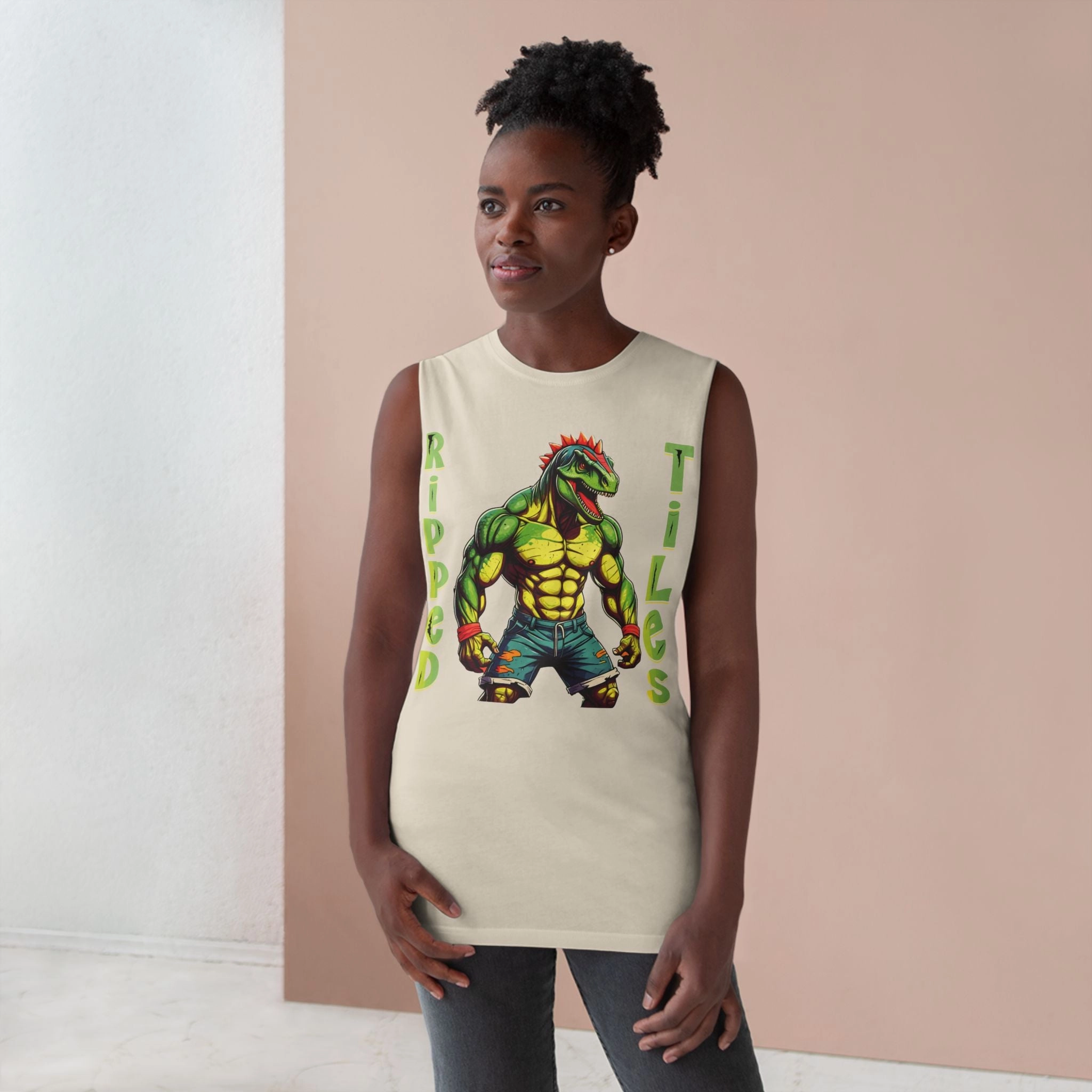 Ripped Tiles Tank Top
