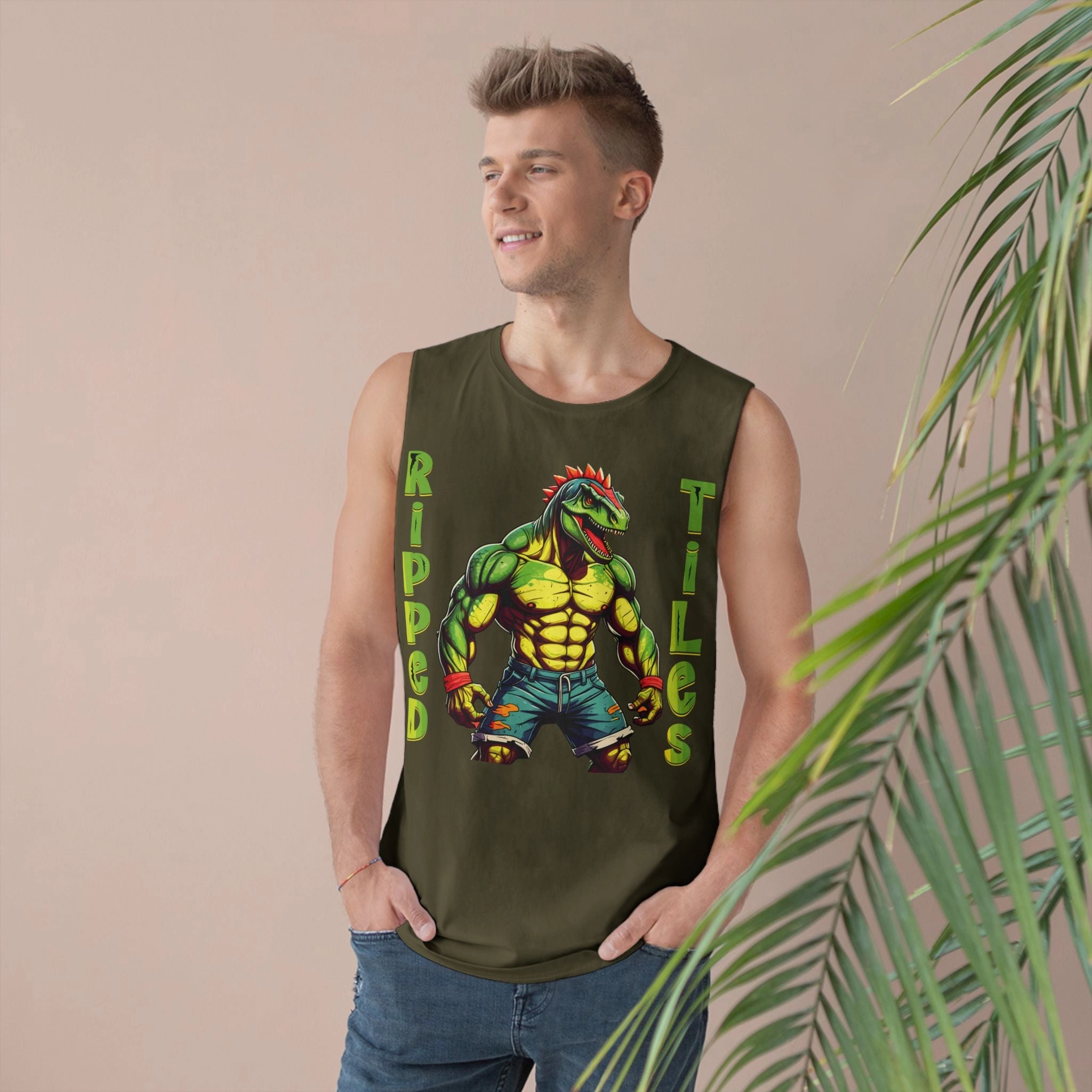 Ripped Tiles Tank Top