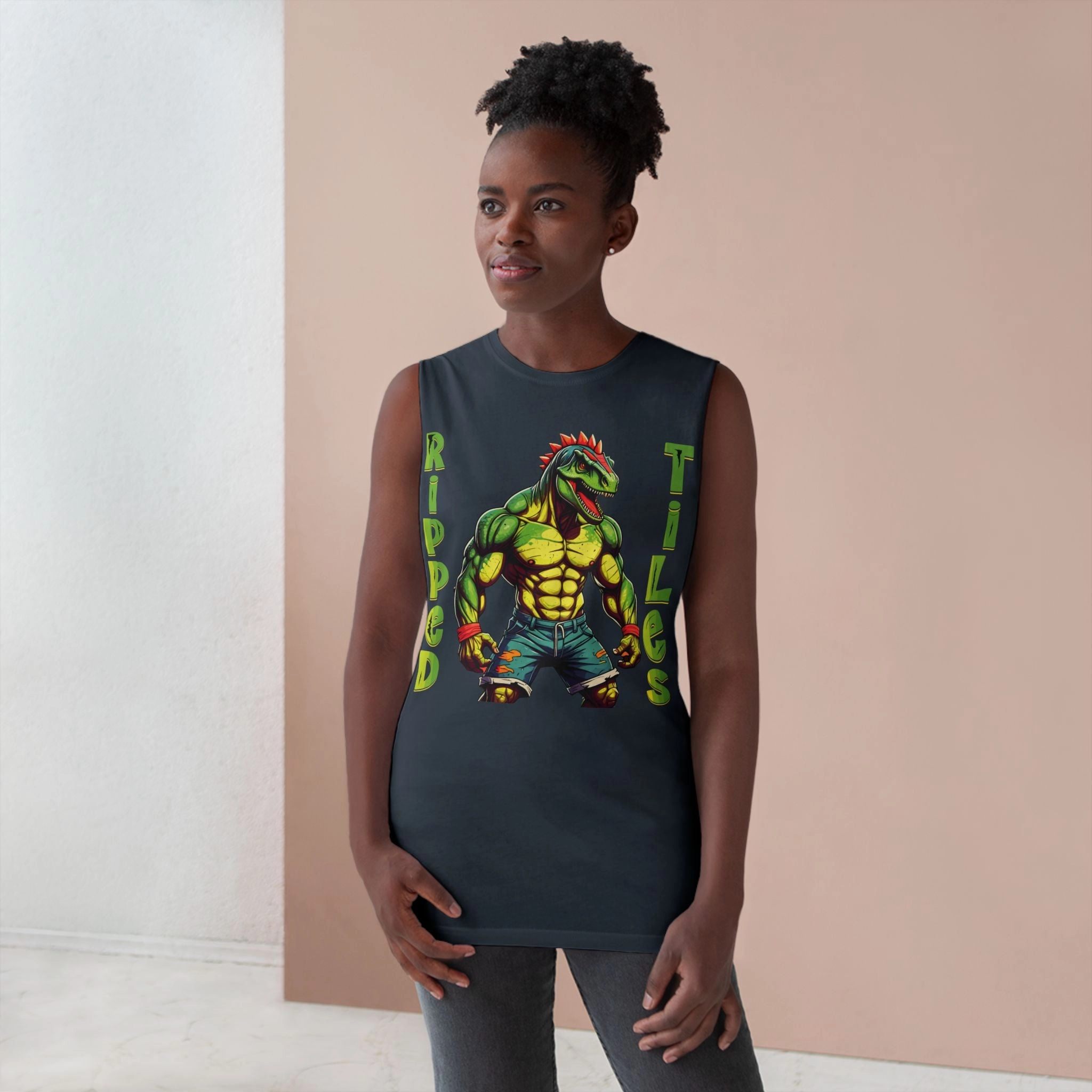 Ripped Tiles Tank Top