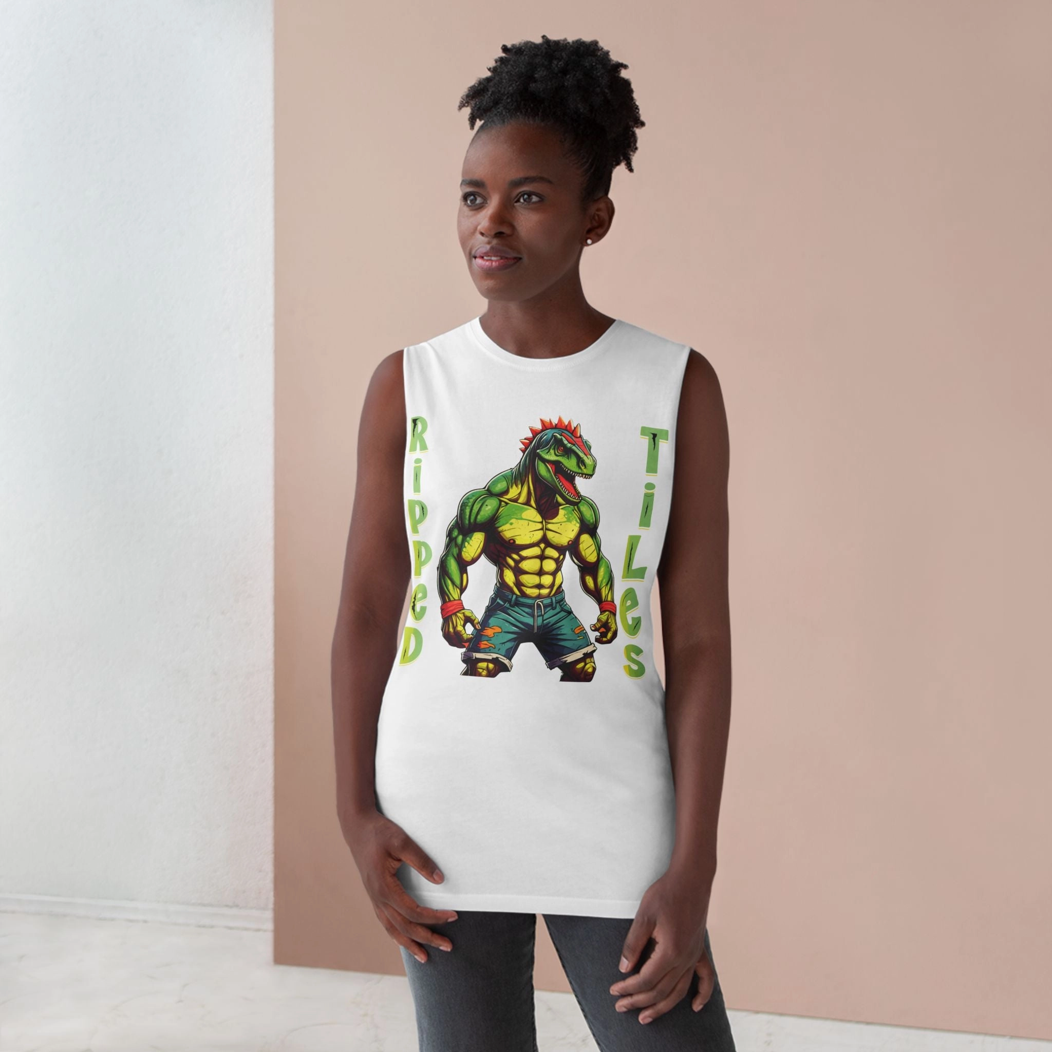 Ripped Tiles Tank Top