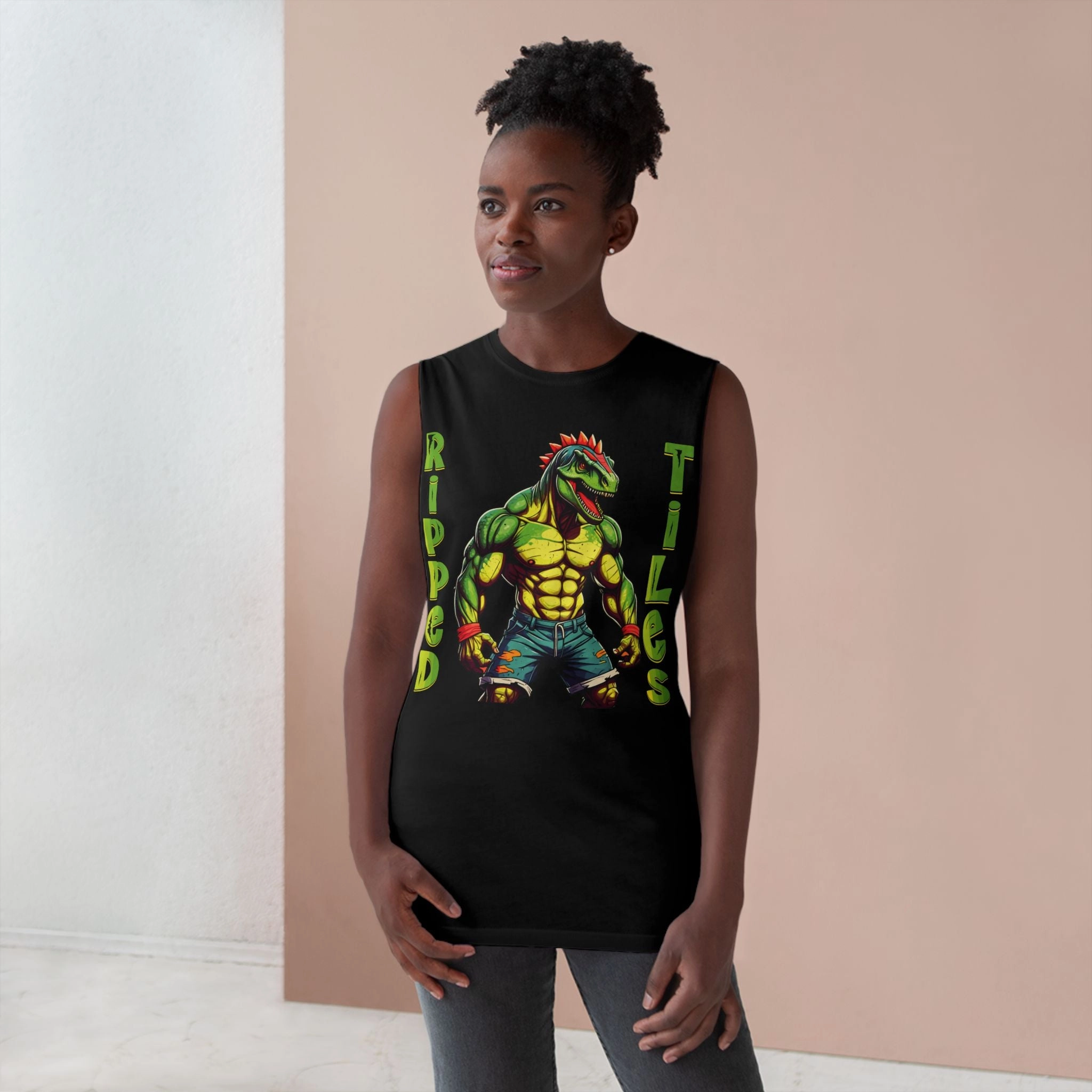Ripped Tiles Tank Top