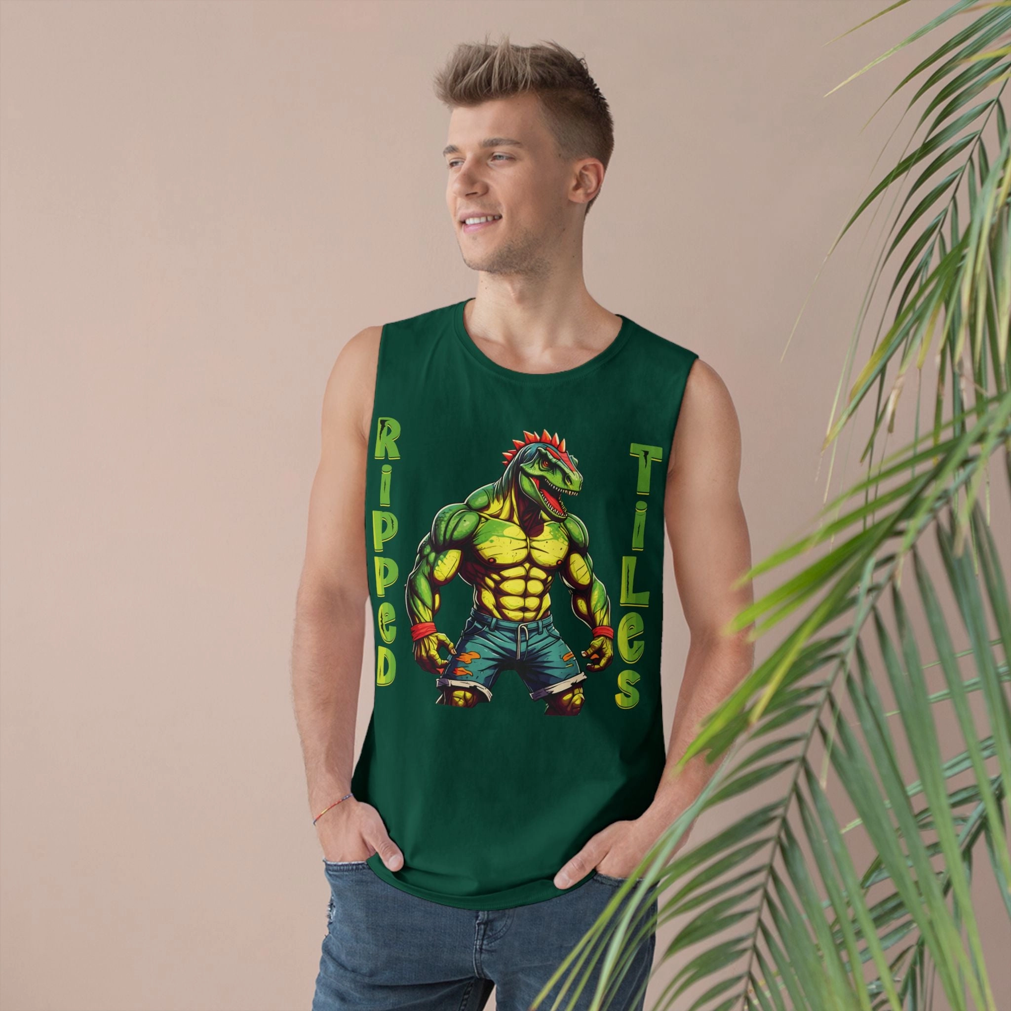 Ripped Tiles Tank Top