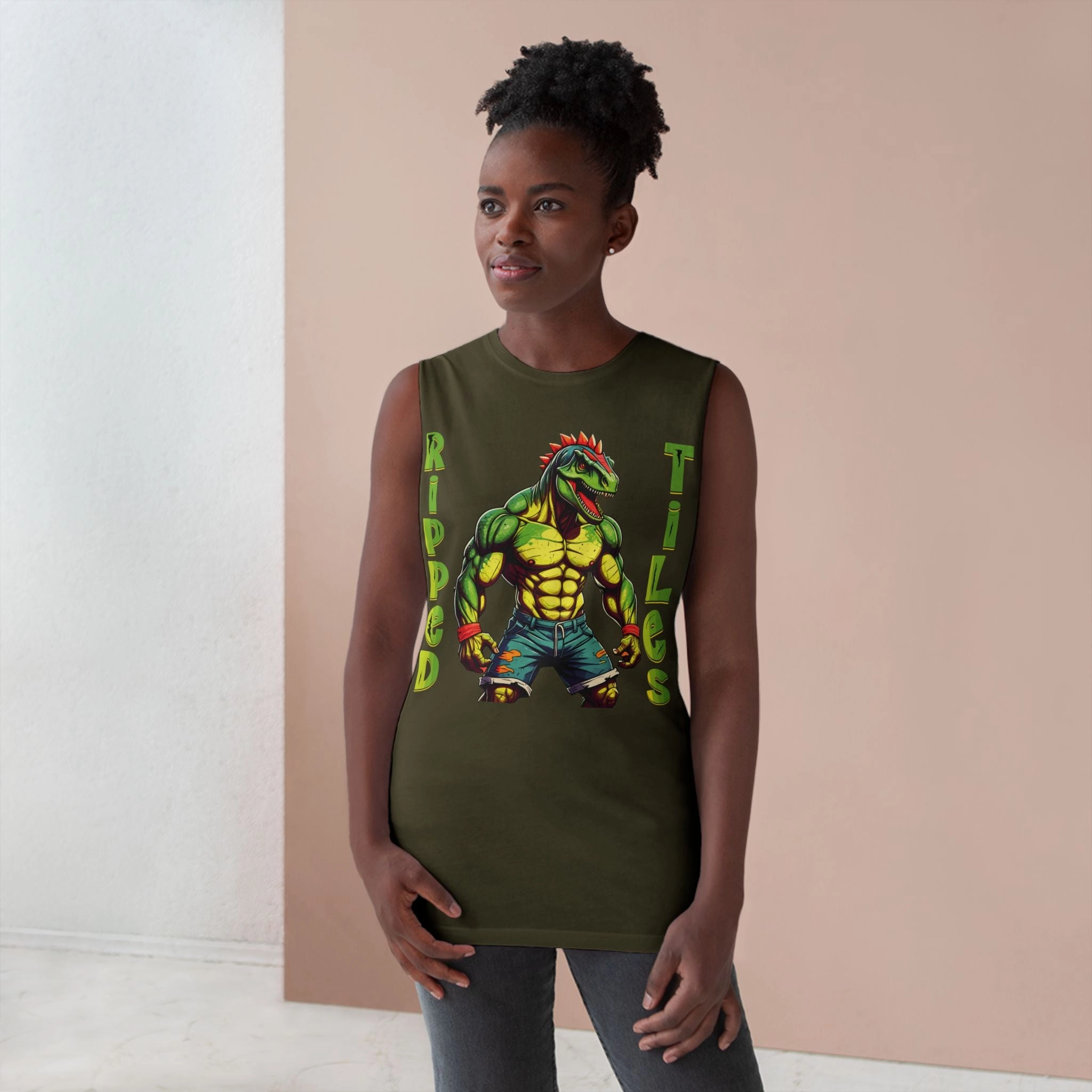 Ripped Tiles Tank Top