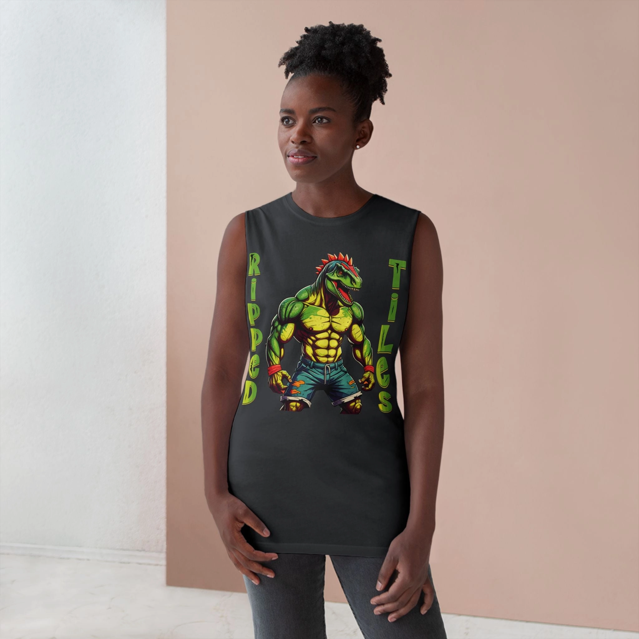 Ripped Tiles Tank Top