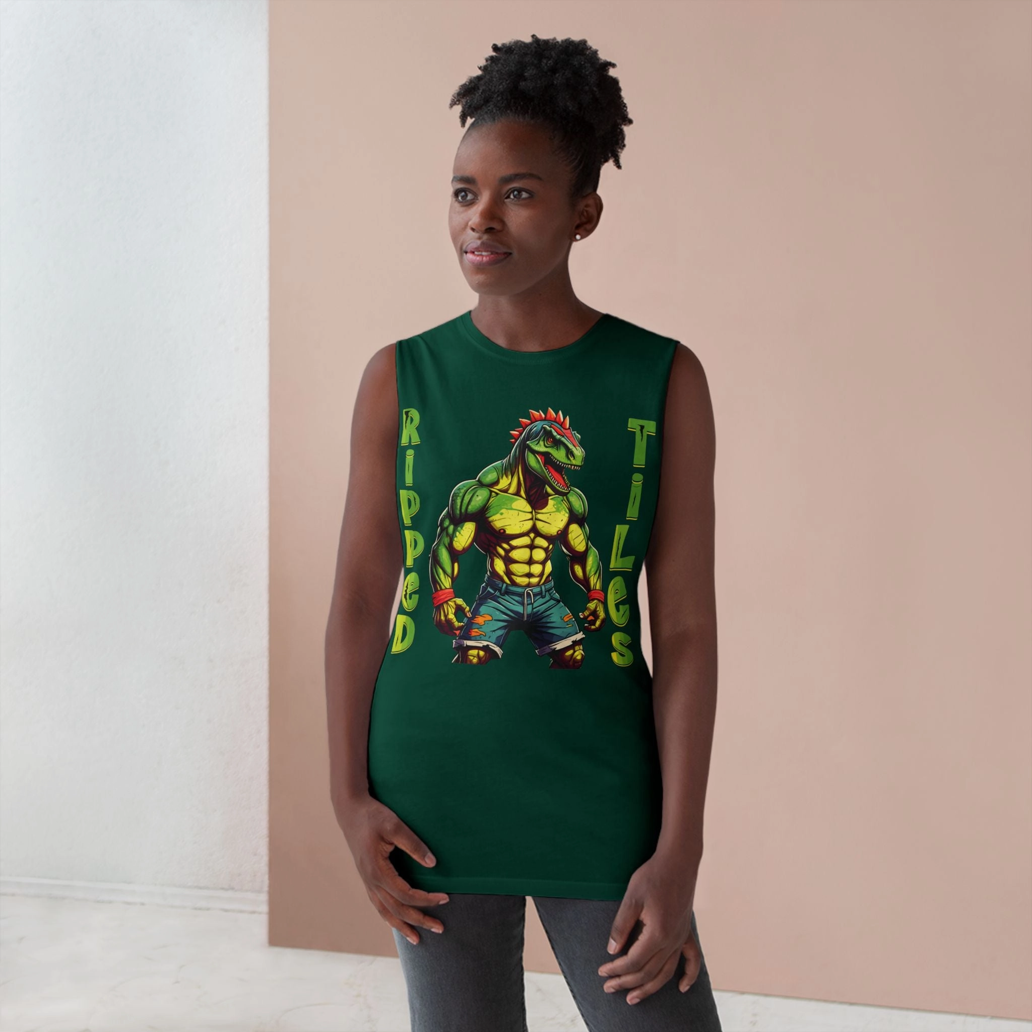 Ripped Tiles Tank Top