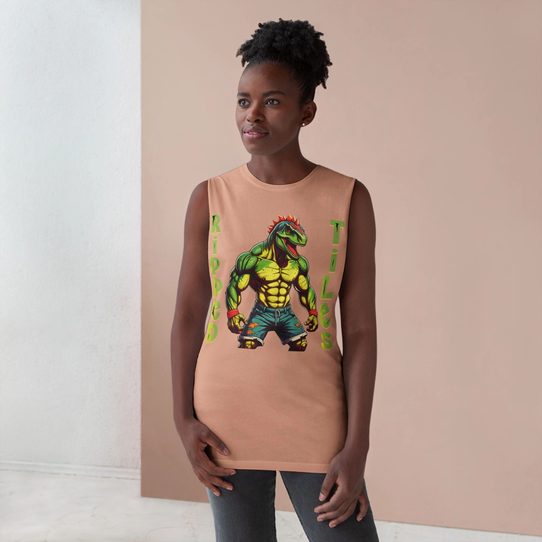 Ripped Tiles Tank Top