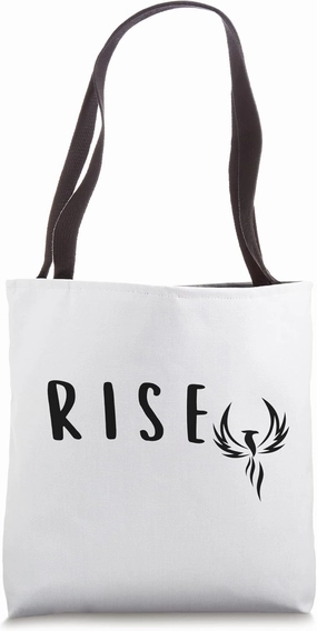 Rise One Word One Little Word Intention of the Year Tote Bag