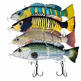 Robotic USB Rechargeable Auto Swimming Bait - Multi Jointed Wobbler