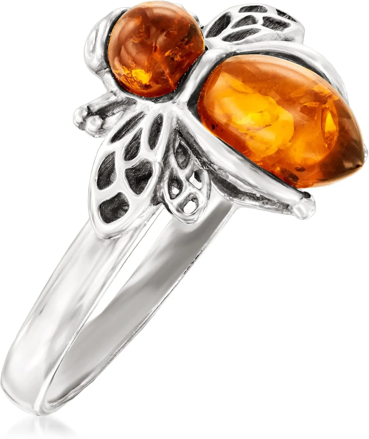 Ross-Simons Gem Bumblebee Ring in Silver