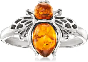 Ross-Simons Gem Bumblebee Ring in Silver
