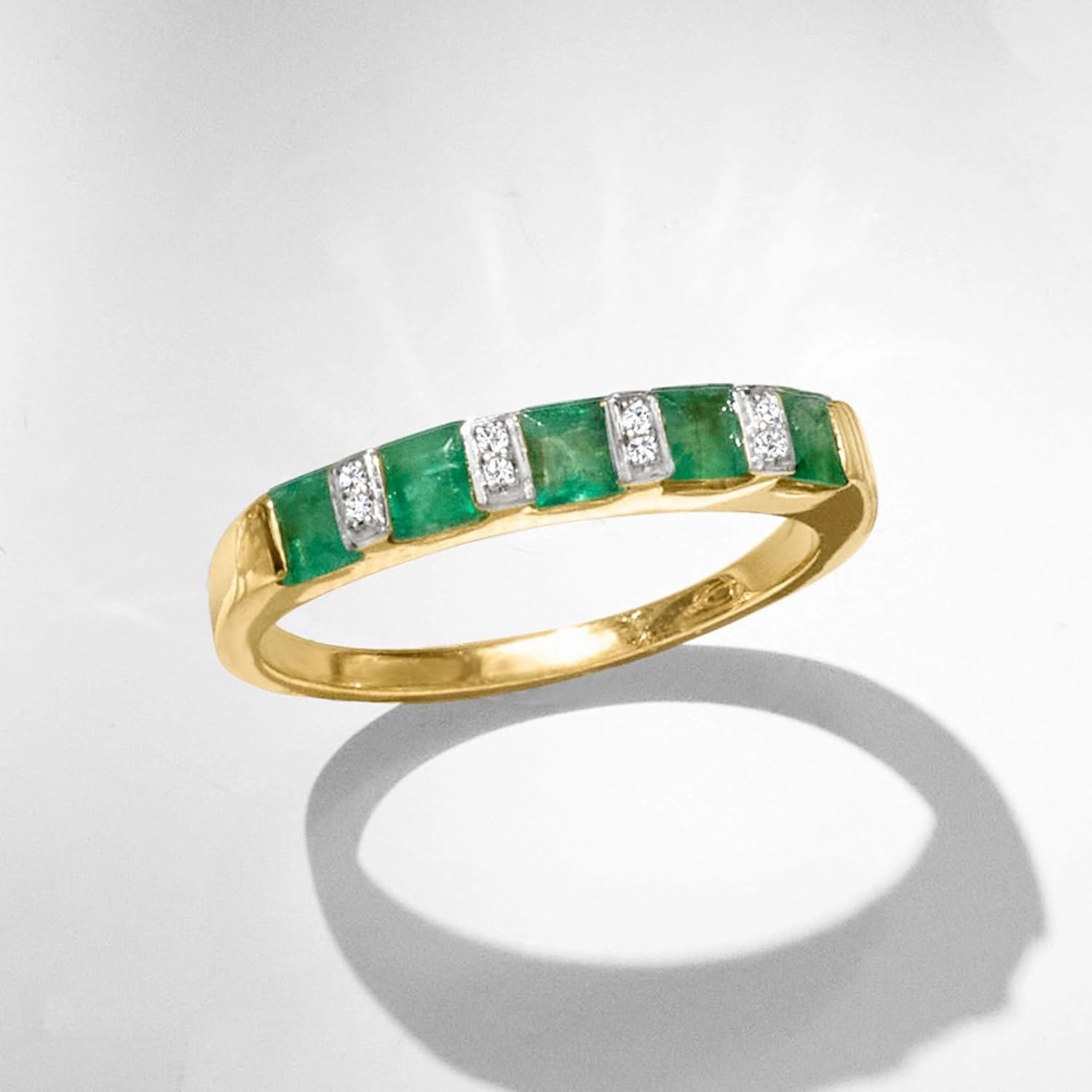 Ross-Simons Precious Gemstone Ring in 18kt Gold Over Sterling