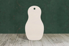 Russian Doll wooden craft blank - plywood