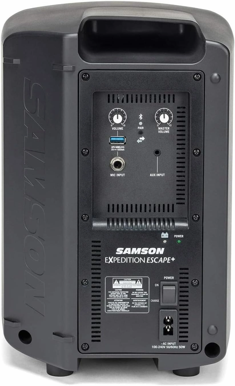 Samson Expedition Escape Plus Rechargeable Speaker System with Bluetooth
