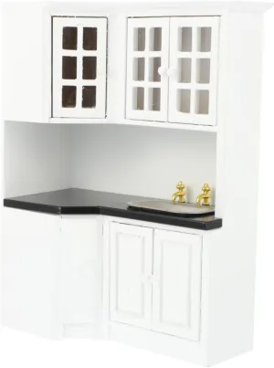 Scale Decorative Sink for Dollhouse Kitchen Realistic and Miniature Furniture Ornament Present for Miniature Collectors