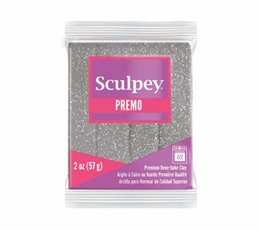 Sculpey Premo White Gold Glitter 5132