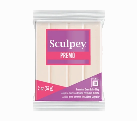 Sculpey Premo White Translucent 5527