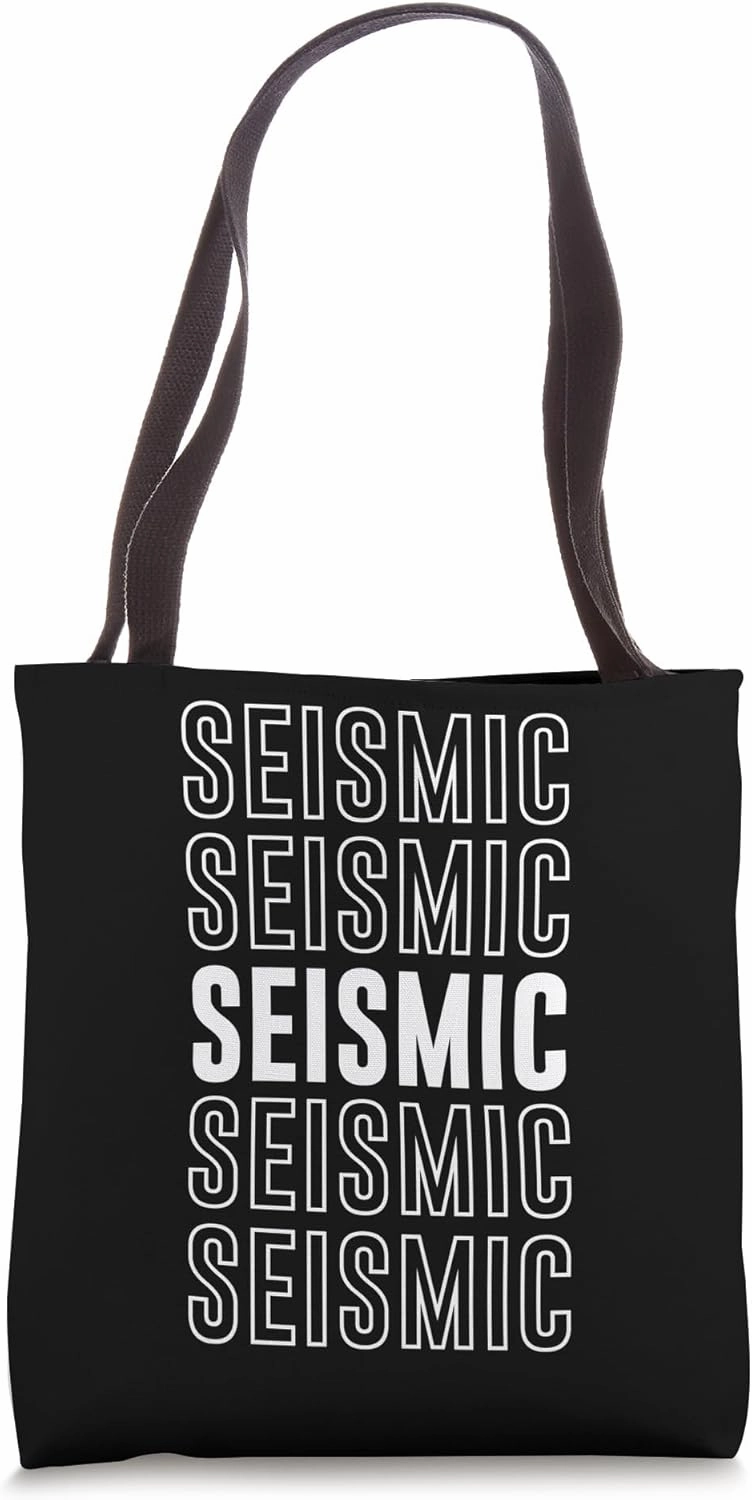 Seismic Tote Bag