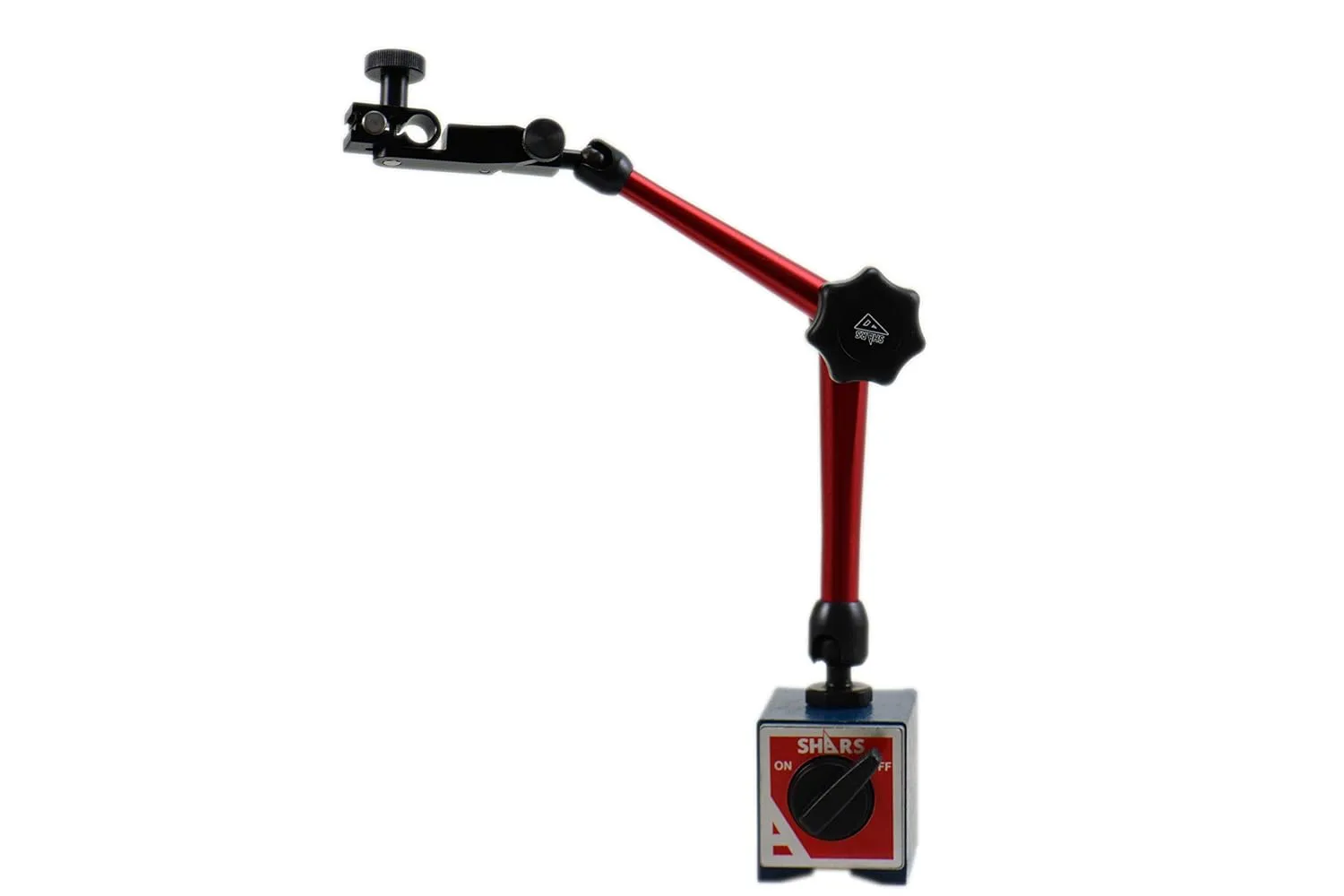 Shars Standard 176 Lbs Universal Magnetic Base Indicator Holder with Speed Set Fine Adjustment for Digital Dial Test Indicator Holder 202-7932#]