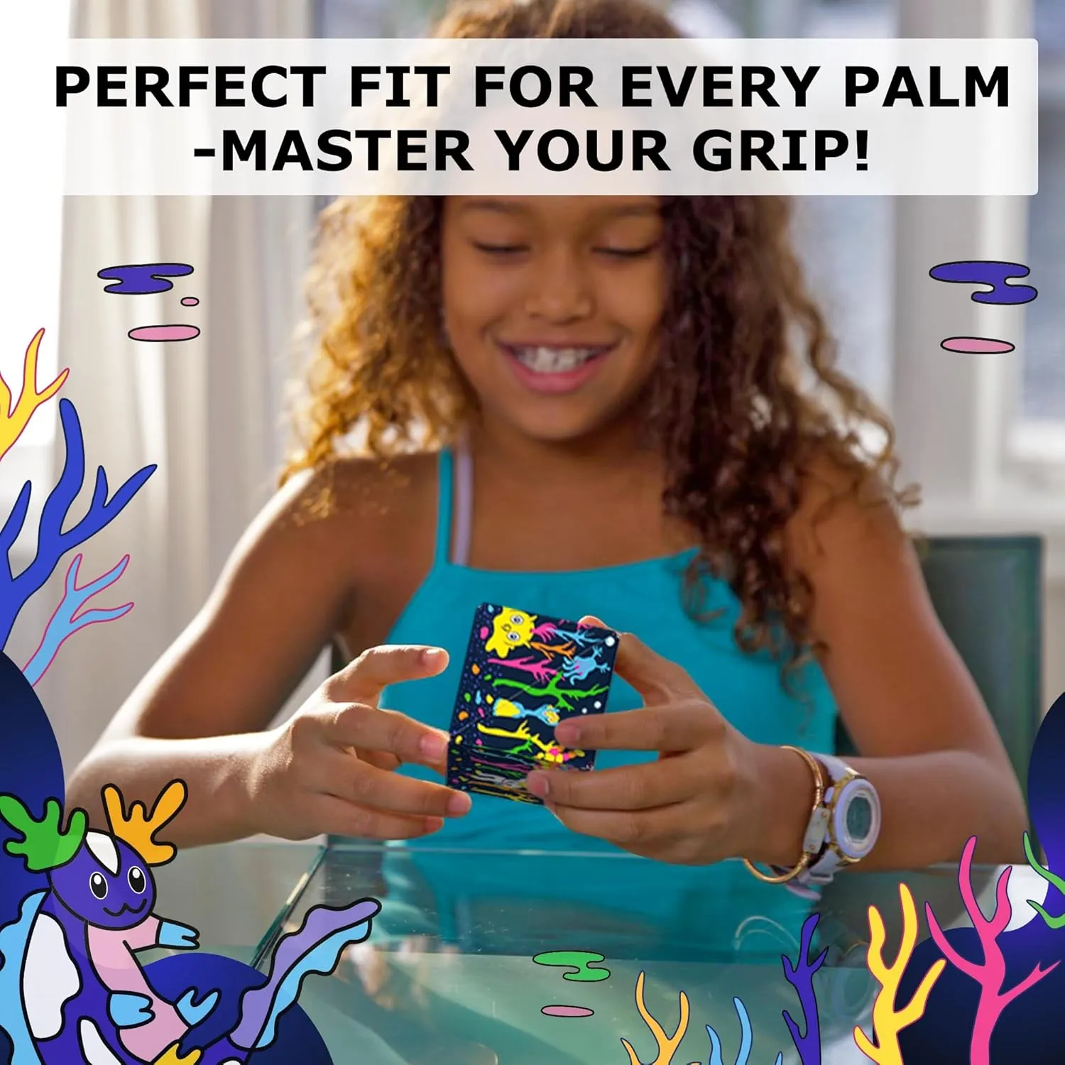 SHASHIBO Meow Wolf Shape Shifting Box - STEM Magnetic Fidget Cube That Transforms Into Over 70 Shapes, Download Fun in Motion Toys Mobile App (Glowquarium)