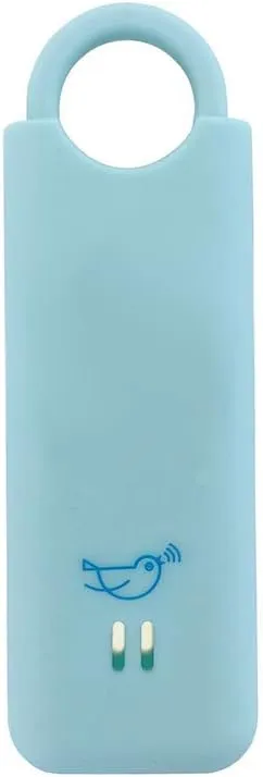 She’s Birdie–The Original Personal Safety Alarm for Women by Women–Loud Siren, Strobe Light and Key Chain in a Variety of Colors (Aqua)