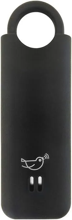 She’s Birdie–The Original Personal Safety Alarm for Women by Women–Loud Siren, Strobe Light and Key Chain in a Variety of Colors (Charcoal)