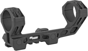 Sig Sauer Aluminum 7075-T6 Lightweight 30mm ALPHA3 Scope Mounts w/1913 Mounting Interface Style Clamps for Precision Shooting