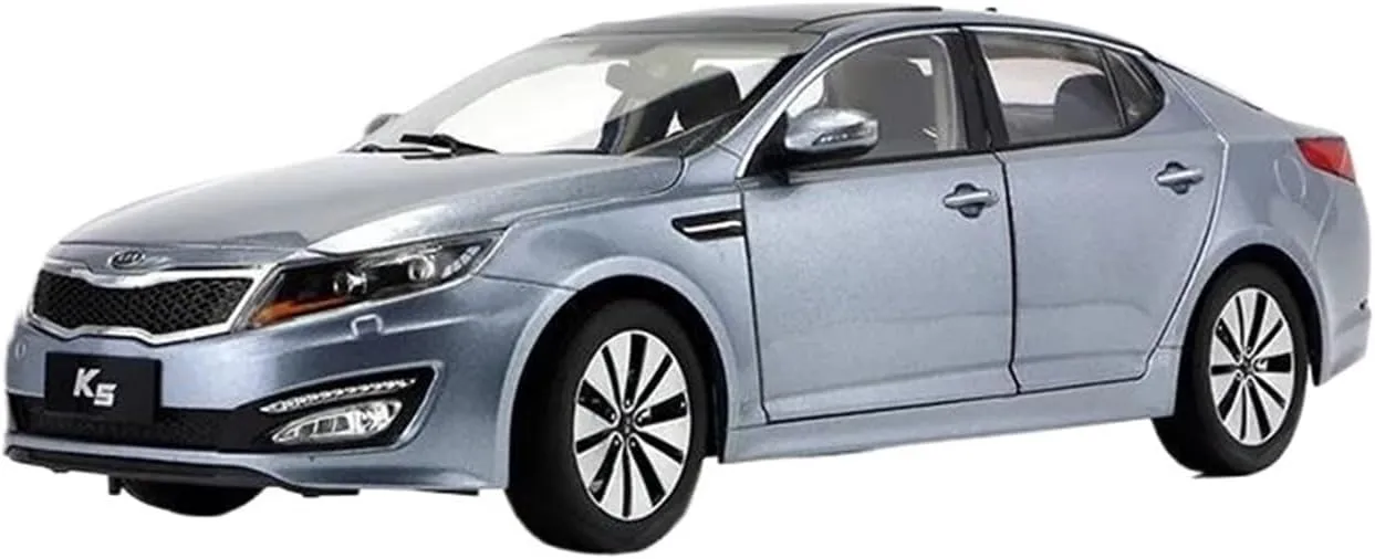 Simulation Car Model 1：18 for KIA K5 Optima 2011 Alloy Car Model Static Ornament Souvenir Collection Mini Vehicles Toys