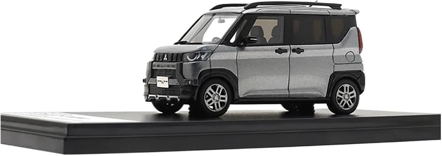 Simulation Car Model 1：43 for Mitsubishi Delica Mini T J-43587 Resin Car Model Static Collections Decorative Souvenirs Mini Vehicles Toys(Green)