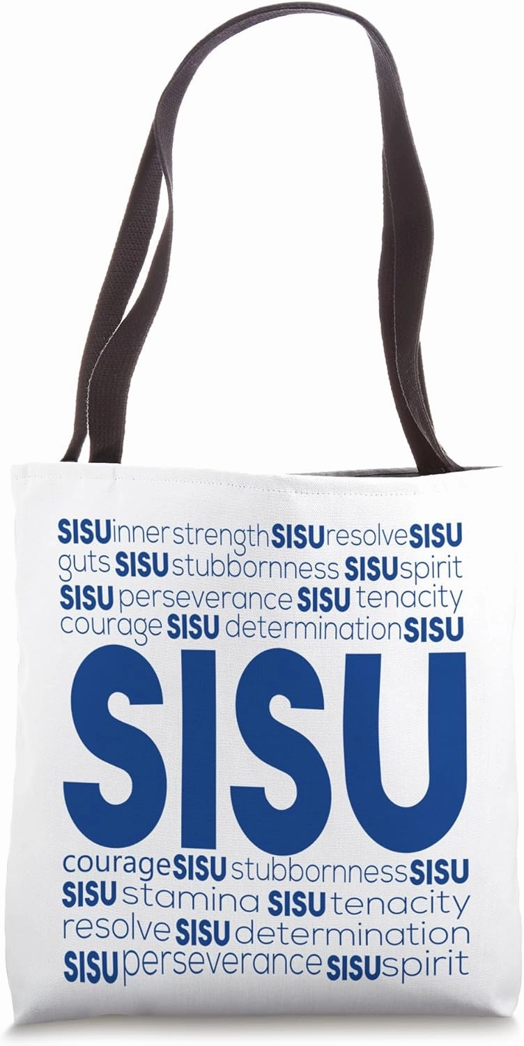 SISU - Finland Finnish sprint word Tote Bag