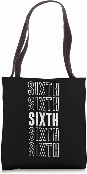 Sixth Tote Bag