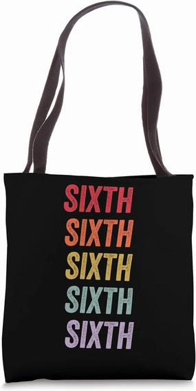 Sixth Tote Bag