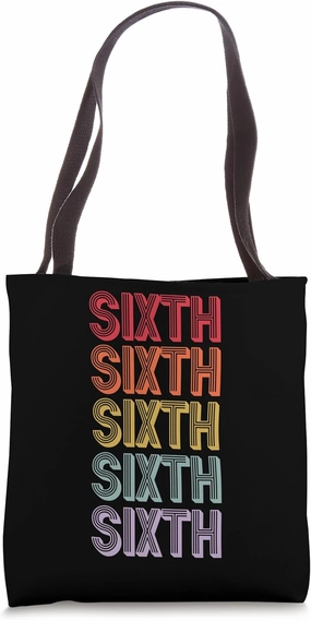 Sixth Tote Bag