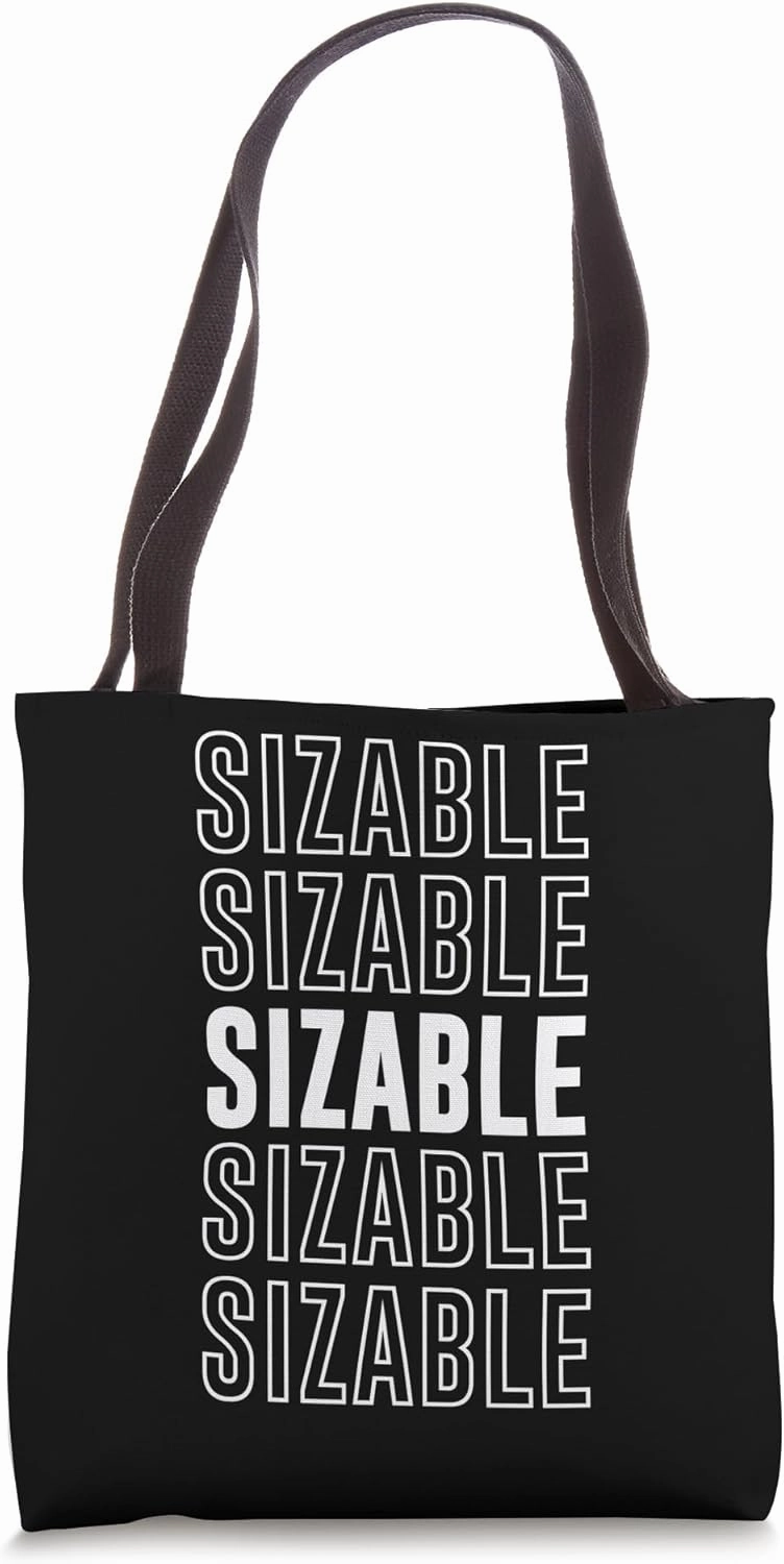 Sizable Tote Bag