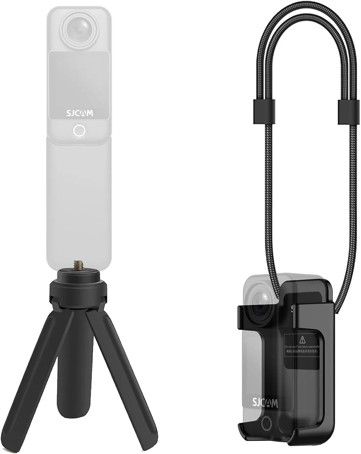 SJCAM C300 Accessories, Magnetic and Triangular Brackets for The Wearable and Standing Shooting, Meet The Needs of Film and VLOG Shooting to Showing The Perfect First and Third-Person Perspective