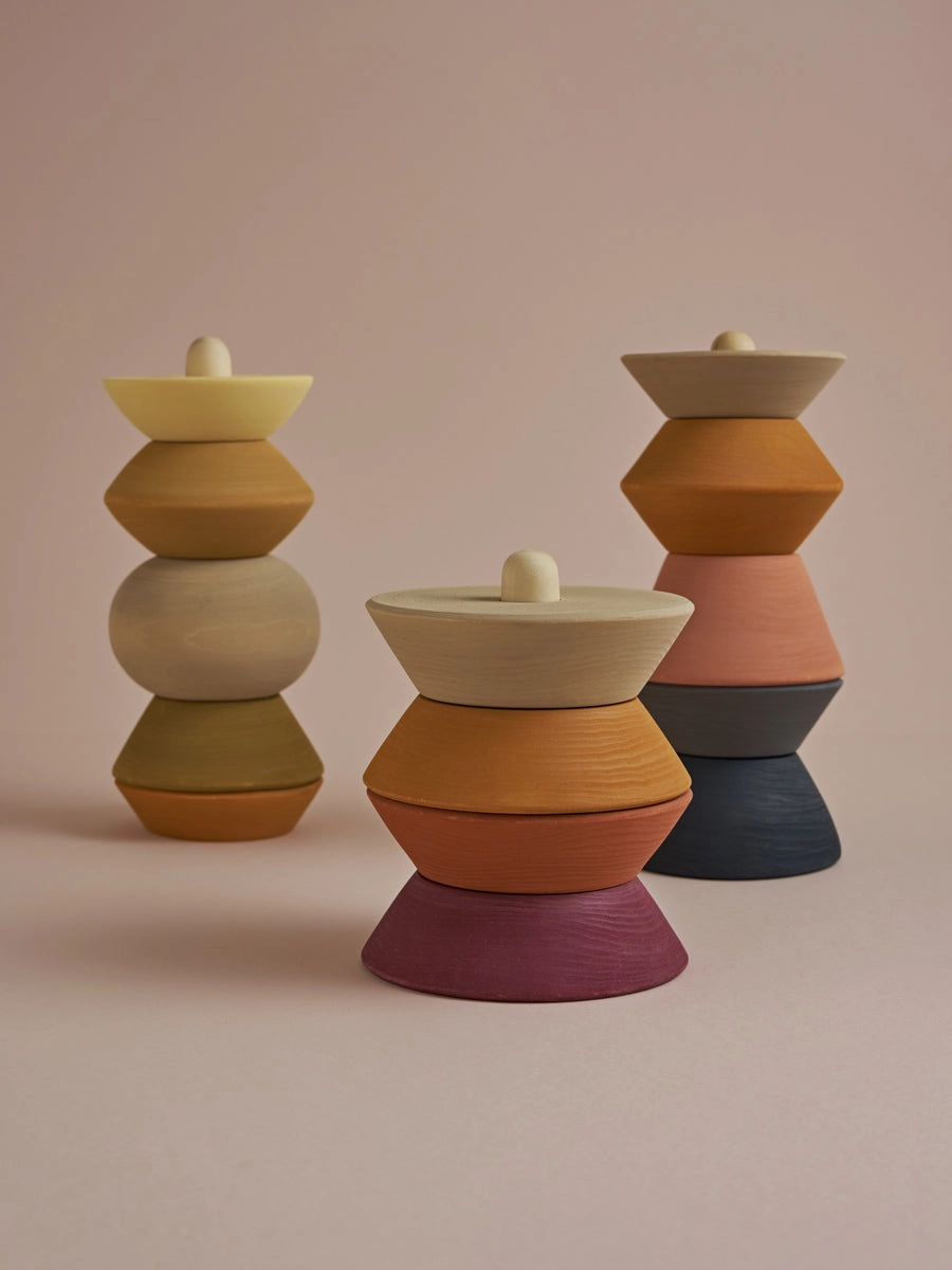 Small Sculpture Stacking Tower