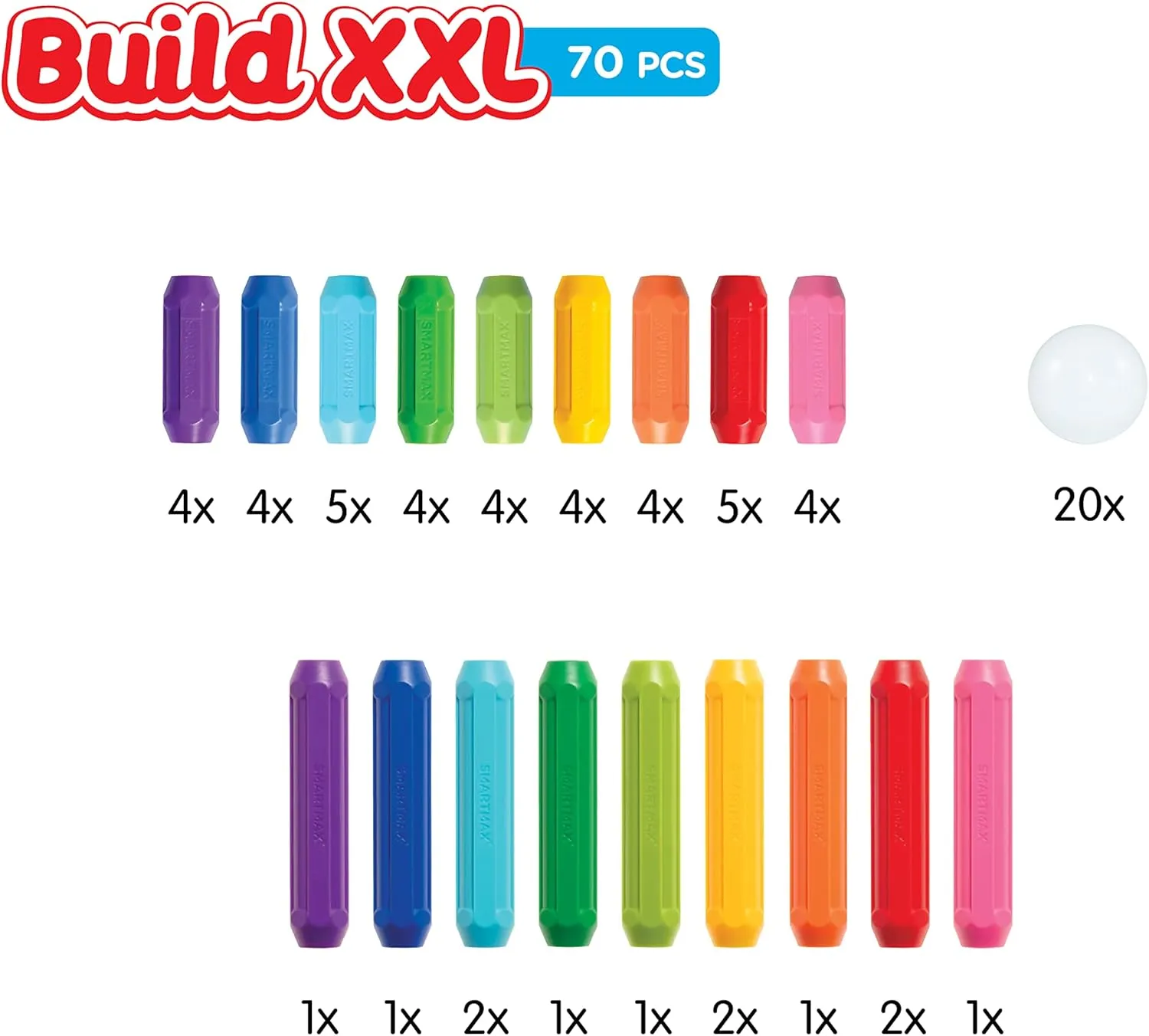 SmartMax Build XXL STEM Building Magnetic Discovery Set