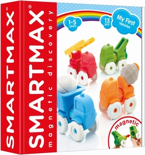 SMARTMAX - My First Vehicles, Magnetic Discovery Play Set, 13 Pieces, 1-5 Years