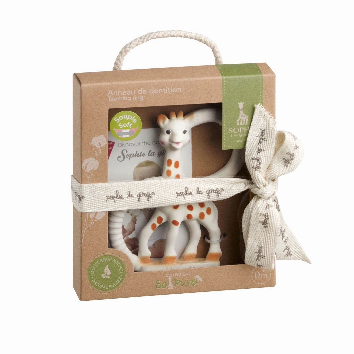 So Pure Sophie Teething Ring Soft Version