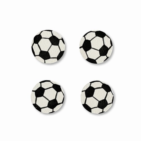 Soccer Ball Magnets Set of 4