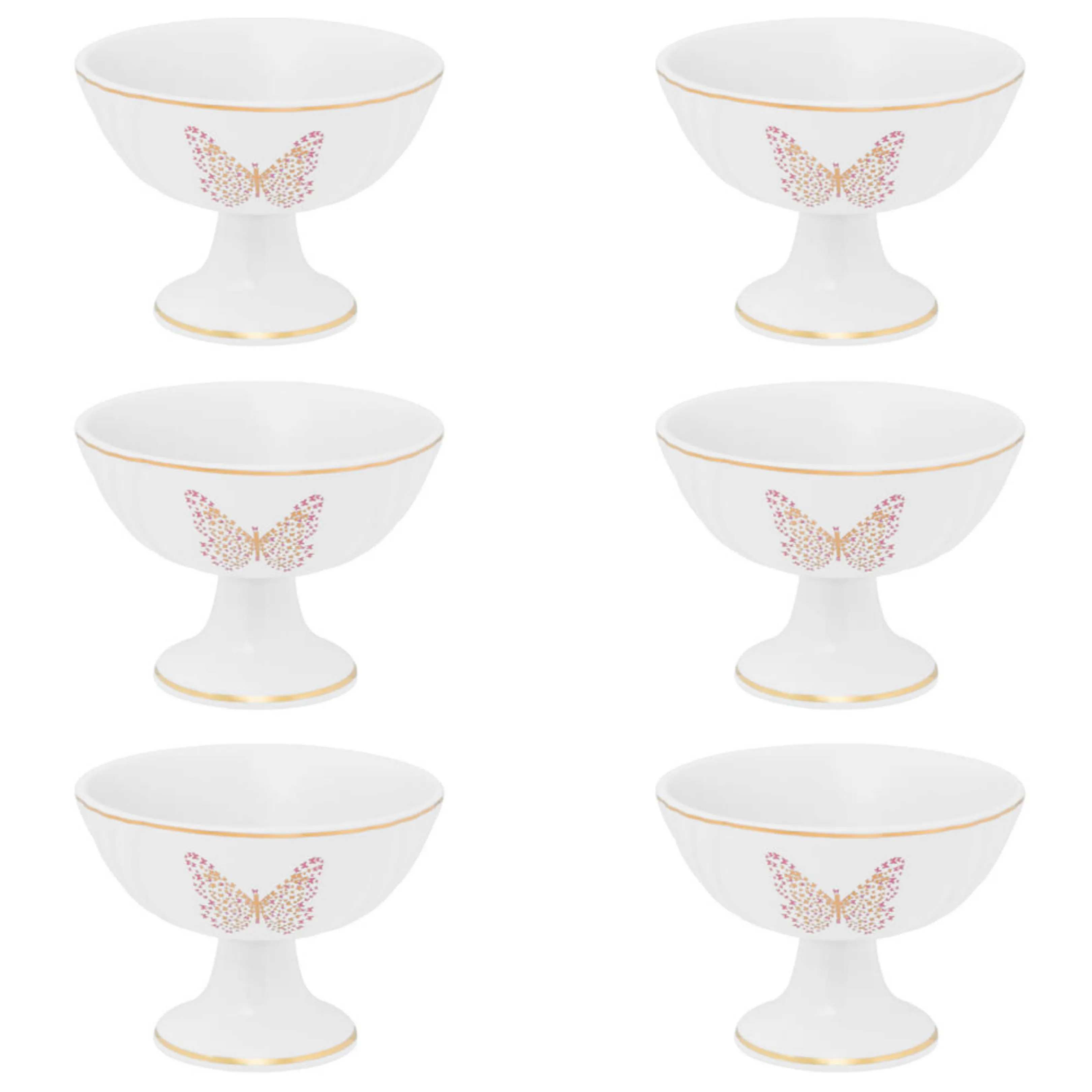 Soleil Enchanted Dessert Bowl Set of 6