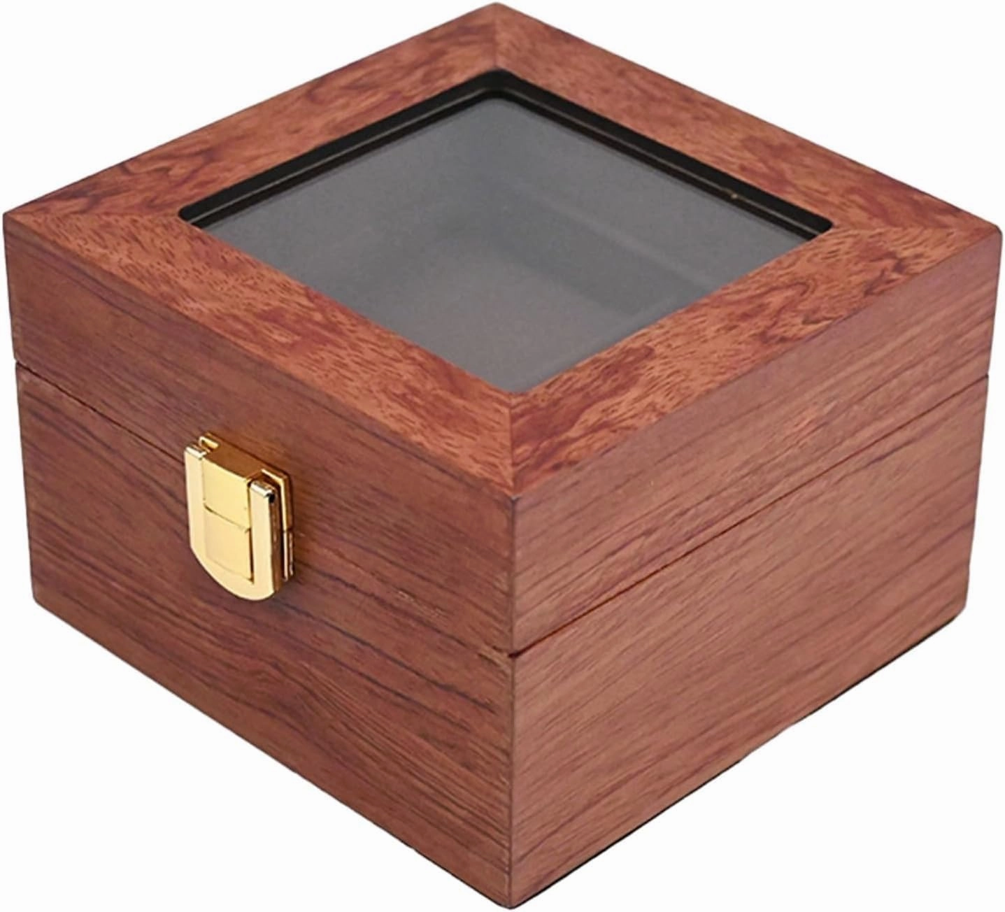 Solid Wood Jewelry Box Watch Box Solid Wood Multi-position Watch Display Box Jewelry Storage Box, Portable Travel Watch Box