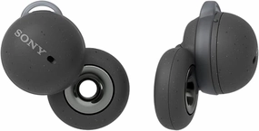 Sony LinkBuds Truly Wireless Earbud Headphones with an Open-Ring Design for Ambient Sounds and Alexa Built-in, Bluetooth Ear Buds Compatible with iPhone and Android, Gray