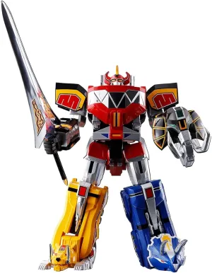 Soul of Chogokin Dinosaur Squadron Jewranger, Beast Emperor GX-72 Large Beast God & GX-78 Dragon Caesar, Approx. 10.2 inches (260 mm), ABS & PVC & Die-Cast Pre-painted Action Figure
