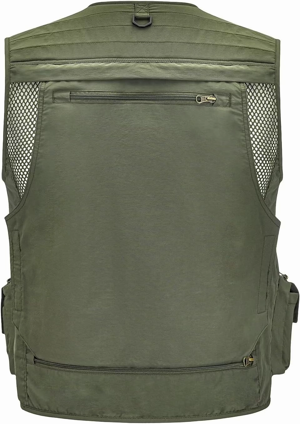 Spanye Mens Fishing Hunting Vest Outdoor Travel Utility Vest Tactical Work Jacket Multi Pocket