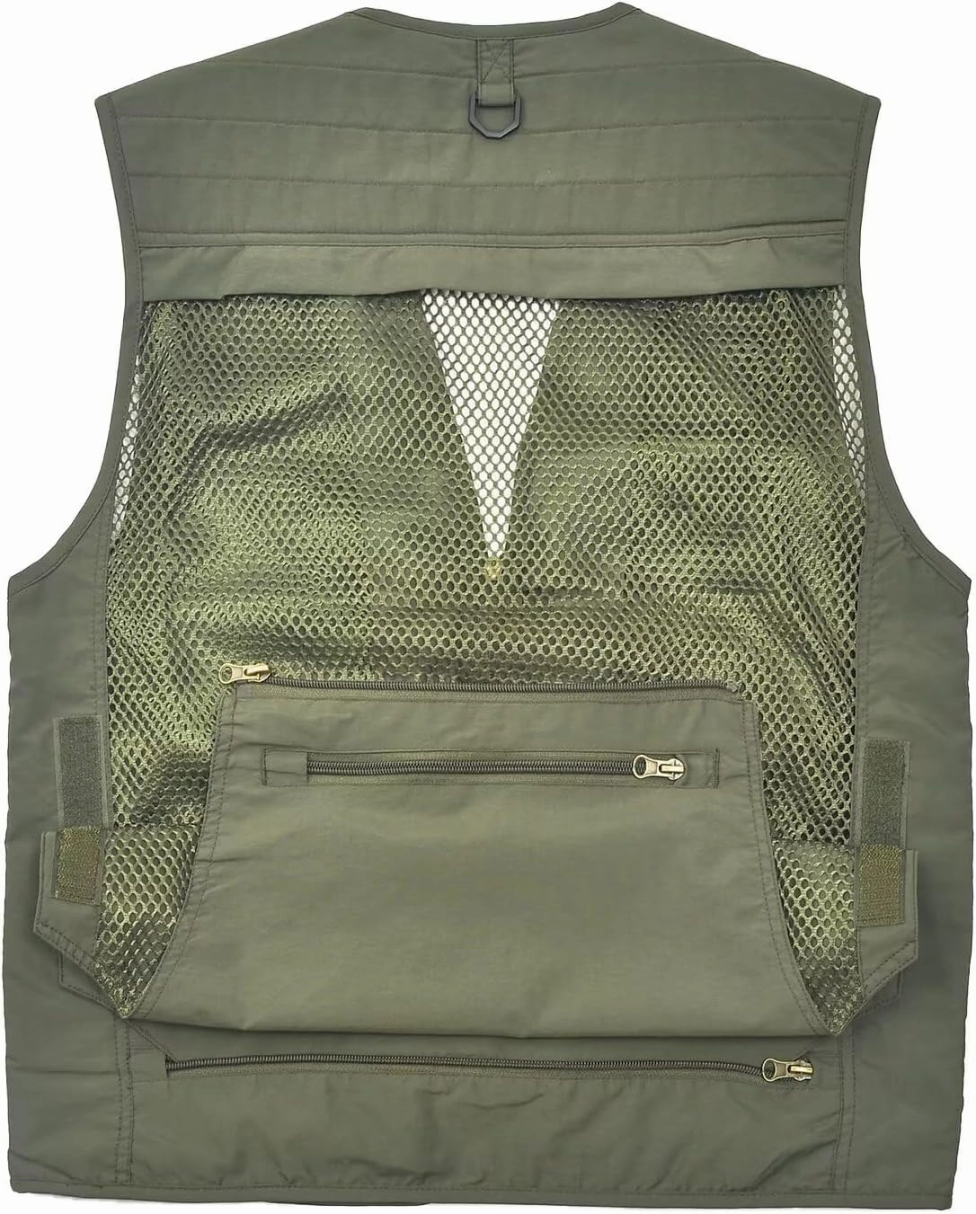 Spanye Mens Fishing Hunting Vest Outdoor Travel Utility Vest Tactical Work Jacket Multi Pocket