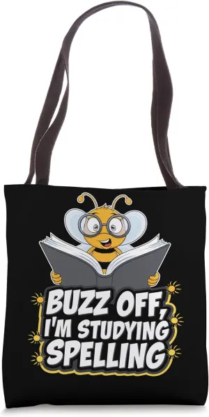 Spelling Bee Champion Word Competition Academic Contest Tote Bag