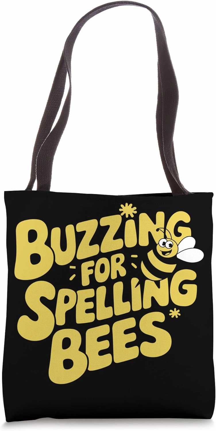 Spelling Bee Humor Spelling Champion Word Nerd Spelling Tote Bag