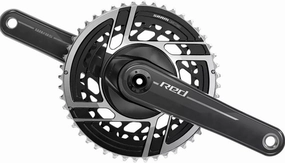 SRAM RED Crankset - 160mm, 2X 12-Speed, 48/35t, 8-Bolt Direct Mount, Dub Spindle Interface, Natural Carbon, E1